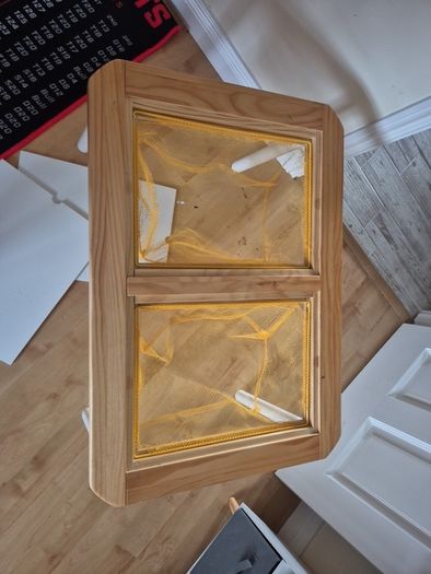 Kids play table with storage