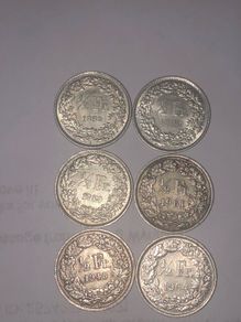 Silver 1/2 Franc Swiss Spot price