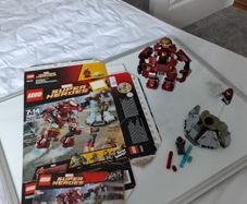Lego iron man and hulk buster smash set 76031