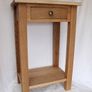 Oak Telephone Table Image 4
