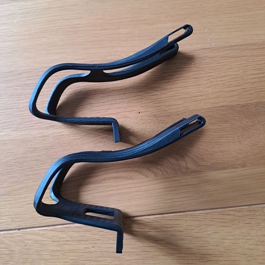 Road and Hybrid bike pedal clips brand new
