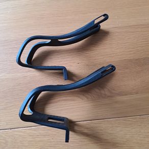 Road and Hybrid bike pedal clips brand new