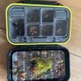 fishing flies box of around 80-90 flies river canal lake Image 3