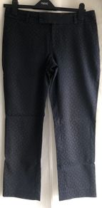Banana Republic jacquard design trousers