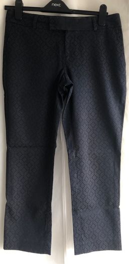 Banana Republic jacquard design trousers