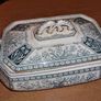 Antique C1870' Rare Burgess and Leigh Hill Pottery TUREEN  Pattern-Kaiser Image 4