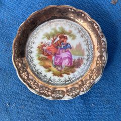 Vintage CP Limoges plate