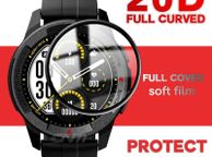main image for ad 20D Protective Film For Xiaomi Mi Mibro Air Smart Watch Curved Soft Screen Protector Accessories Not Glass