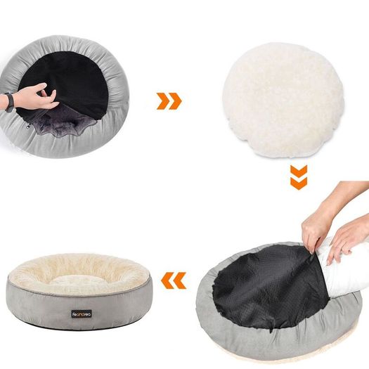 Dog Bed 60 cm Donut Shape