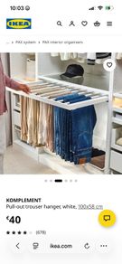 Ikea Pax trousers accessory