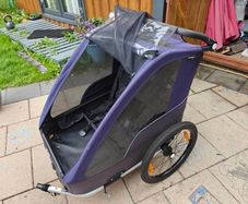 Polisport Trailer + Stroller (2 Child) + 2 Hitches