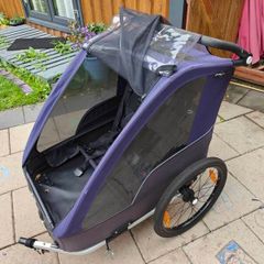 Polisport Trailer + Stroller (2 Child) + 2 Hitches
