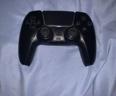 playstation ps5 fully black controller
