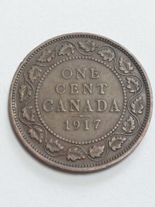 Canadian 1917 cent