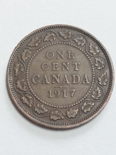 Canadian 1917 cent