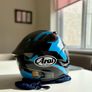 Arai QUANTIC - Robotic Blue - Size L Image 2
