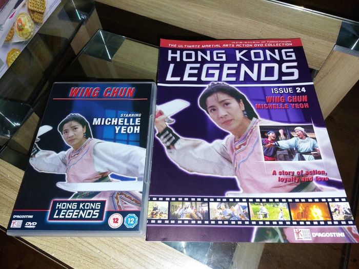 collection of Hong Kong Legend DVDs and magazine