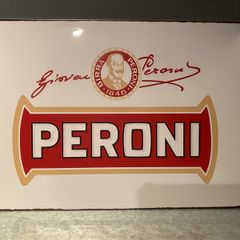 Peroni Tin Metal sign 2