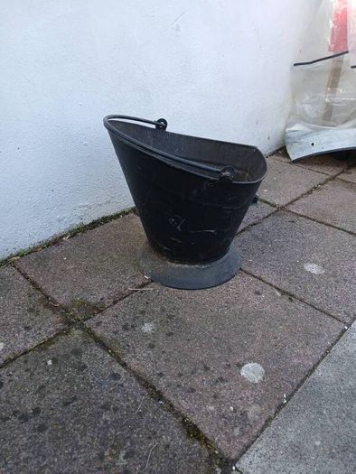 Vintage style coal bucket