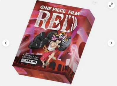 One Piece Film Red Collectors Box  Editon Panini Trading Card English