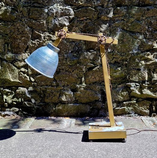 Vintage industrial anglepoise lamp