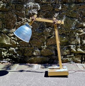Vintage industrial anglepoise lamp