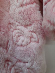 Lovely pink fur coat