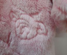 Lovely pink fur coat