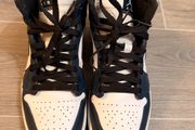 Jordan 1 mid cut dark blue