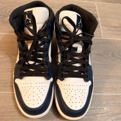 Jordan 1 mid cut dark blue