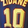 France 1998 World Cup Final Shirt - Zidane #10 - Size M Image 8