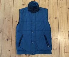 Mens Lightweight Reversible Padded Gilet | Sleeveless Zip Bodywarmer Jacket