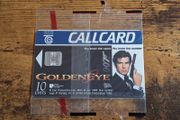 Ireland CallCard "Golden Eye / James Bond", mint in wrapper, 11/1995, 10 Units - free standard postage