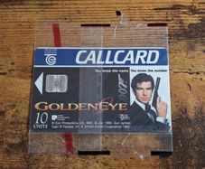 Ireland CallCard "Golden Eye / James Bond", mint in wrapper, 11/1995, 10 Units - free standard postage