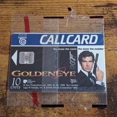Ireland CallCard "Golden Eye / James Bond", mint in wrapper, 11/1995, 10 Units - free standard postage