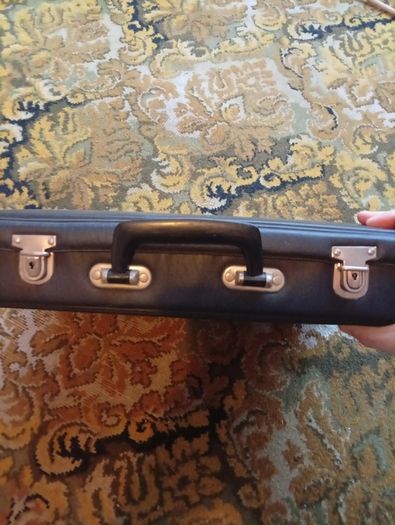 Vintage 1970s / 1980s Luxury Leather Look Cassette Tape Carrying Case