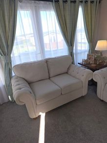 2 and 3 piece sofa like new 3 piece pulls out to a double bed