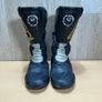 SIDI Brevettato Vertebra Motorcycle Biker Riding Black Boots Mens UK 8.5 EU 42 Image 2