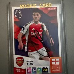 Declan Rice Arsenal FC signed card