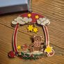 Newbridge Silverware Christmas Decorations x5 | 4 New Boxed / Crystal Collection Ornament Image 5