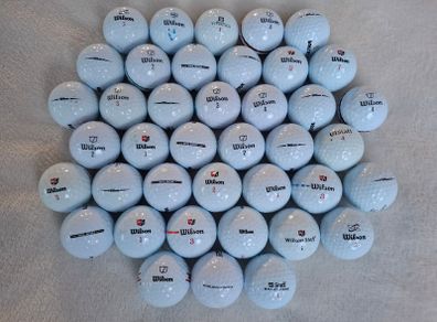 40 Wilson Golf Balls