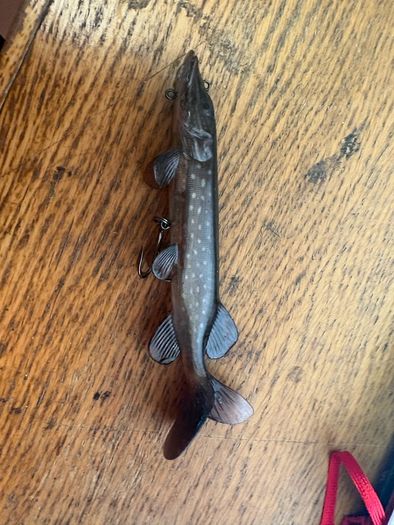 selection of pike lures