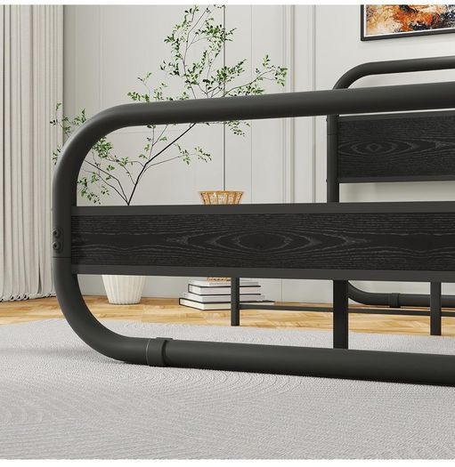 King Bed Frame with Headboard