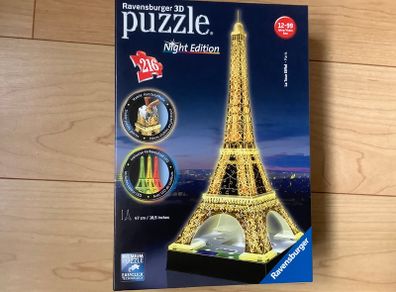Jigsaw 3D Eiffel Tower Ravensburger
