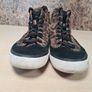 womens CLARKS ACELEY ZIP HI TOP SUEDE trainers runners leopard print  Size UK 8 D EU 42 converse style (AT2) Image 5