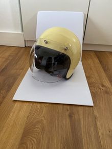 Cafe racer style open helmet XXL size