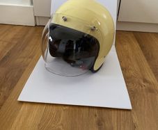 Cafe racer style open helmet XXL size
