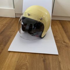 Cafe racer style open helmet XXL size