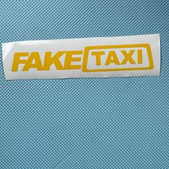 Fake Taxi Sticker
