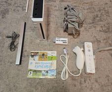 Nintendo Wii Console Bundle Controller Nunchuck HDMI Wii Sports Sensor Bar